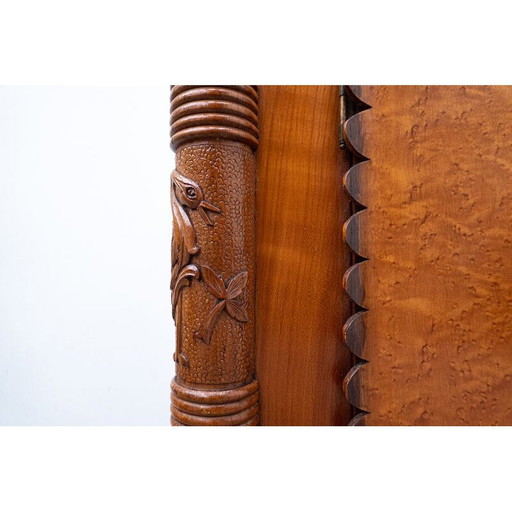 Vintage Italiaans houten dressoir met vier deuren van Pier Luigi Colli, jaren 1940