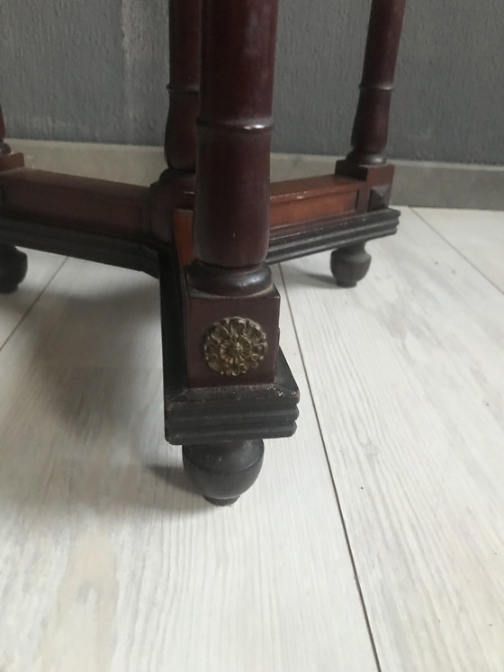 Image 1 of Vintage Piedestal Tafel 