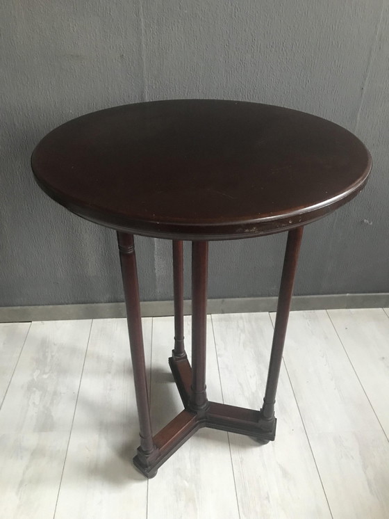 Image 1 of Vintage Piedestal Tafel 