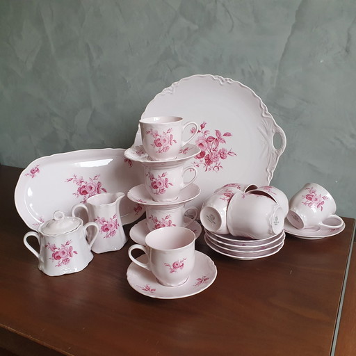 Zeldzaam 1814 Hutschenreuther Germany Rose Servies