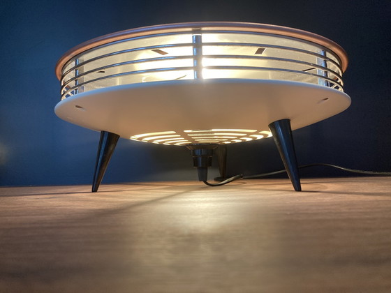 Image 1 of Vintage Ufo lamp uit het ruimtetijdperk