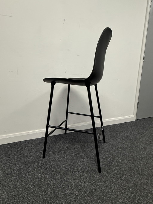 50X Normann Copenhagen Form Barkruk In Zwart Pu 650Mm