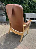 Farstrup faultuil met ottoman 