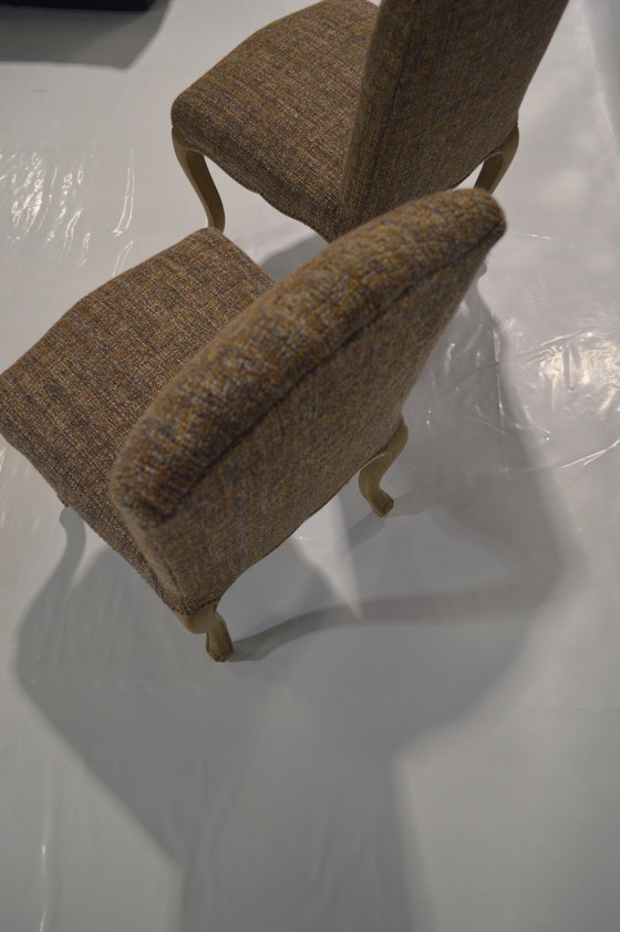 Image 1 of Boucle Stoelen Met Gemengde Kleuren