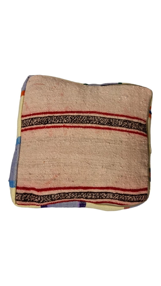 Image 1 of Vintage Berber Poef Uit Marokko