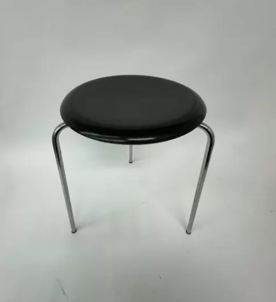 Image 1 of Zeldzame vintage kruk model 3170 van Arne Jacobsen voor Fritz Hansen , jaren 1970