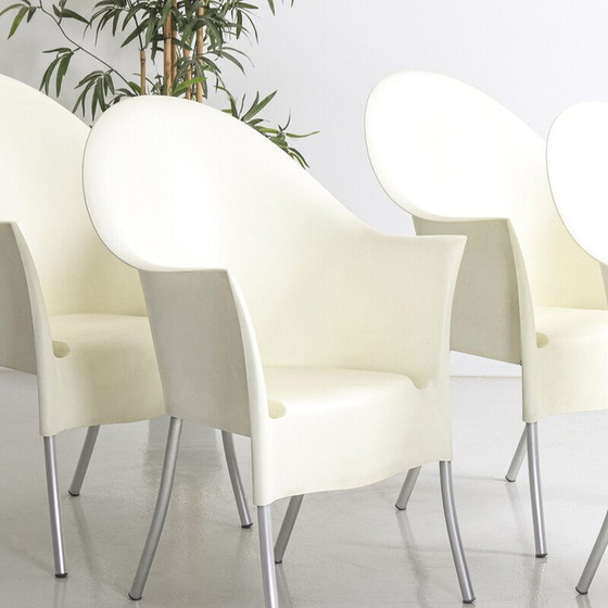 Image 1 of Set van 4 vintage "Lord Yo" stoelen van Philippe Starck voor Aleph, 1994