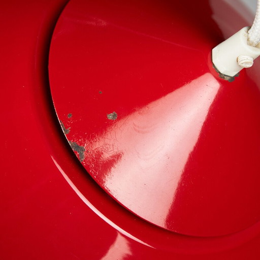 Vintage Jeka aluminium hanglamp, 1980