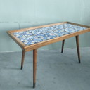 Vintage (Deens) Jaren 60 Mozaïk Bijzettafel 
