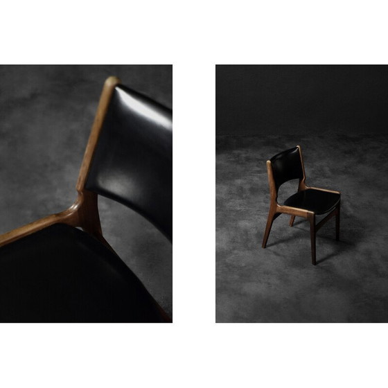 Image 1 of Vintage model 89 teakhouten stoel van Erik Buch voor Anderstrup Møbelfabrik, Denemarken 1950