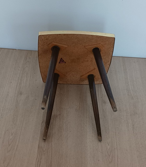 Image 1 of Opal Vijftiger Jaren Bijzettafeltje