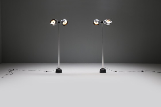 Image 1 of Vloerlamp Sistema Trepiù van Gae Aulenti & Livio Castiglioni voor Stilnovo Italië