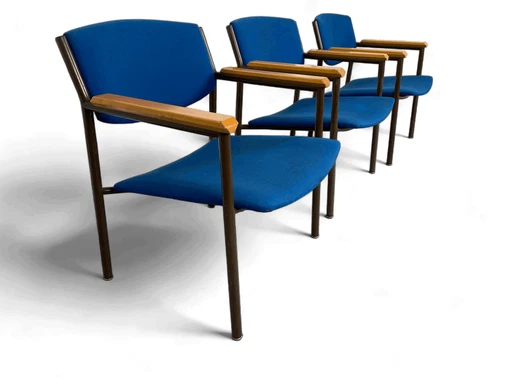 3x Gijs van der Sluis Armchair