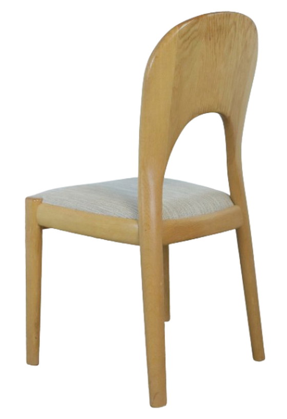 Image 1 of 4x Niels Koefoed Morten stoelen eetkamerstoelen 'Vordingborg' vintage