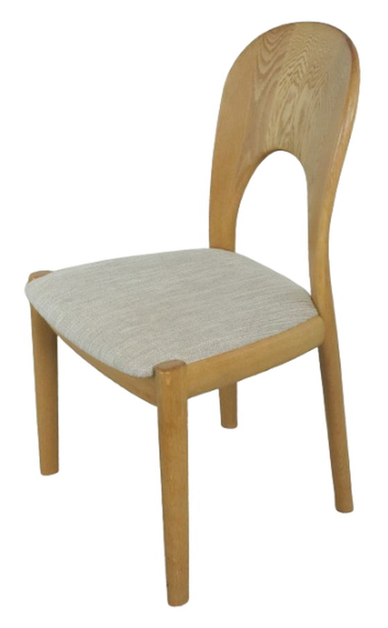 Image 1 of 4x Niels Koefoed Morten stoelen eetkamerstoelen 'Vordingborg' vintage