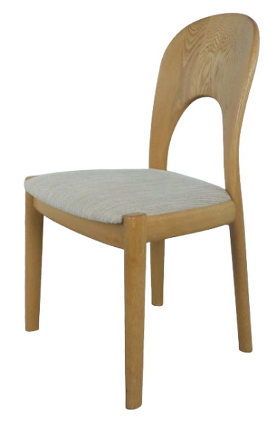Image 1 of 4x Niels Koefoed Morten stoelen eetkamerstoelen 'Vordingborg' vintage