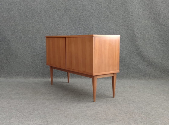 Image 1 of Dressoir Mid Century Design ladekast Credenza kast teak 60s 70s vintage retro 60s