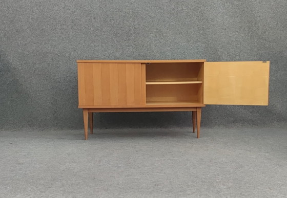 Image 1 of Dressoir Mid Century Design ladekast Credenza kast teak 60s 70s vintage retro 60s