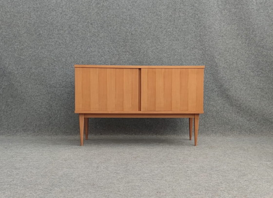 Image 1 of Dressoir Mid Century Design ladekast Credenza kast teak 60s 70s vintage retro 60s