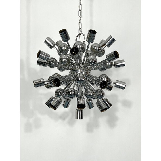 Image 1 of Vintage verchroomde Spoetnik van Reggiani, Italië 1970