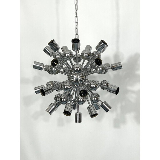 Image 1 of Vintage verchroomde Spoetnik van Reggiani, Italië 1970