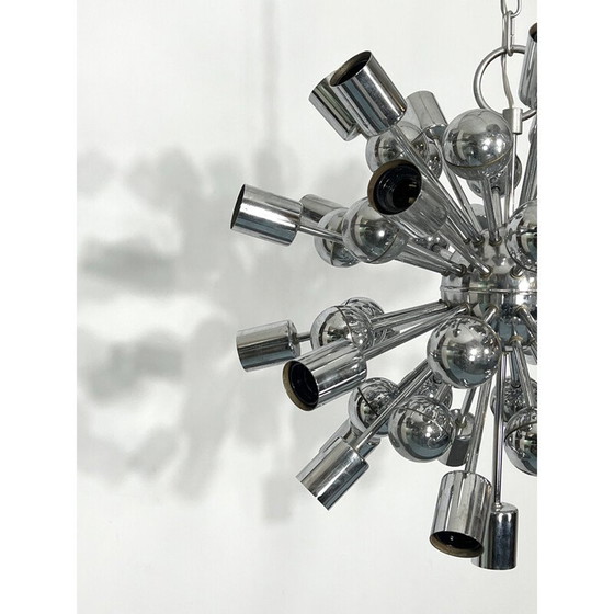 Image 1 of Vintage verchroomde Spoetnik van Reggiani, Italië 1970