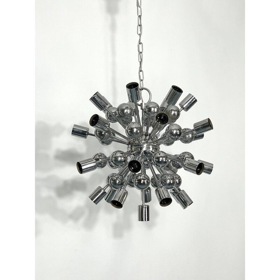 Image 1 of Vintage verchroomde Spoetnik van Reggiani, Italië 1970