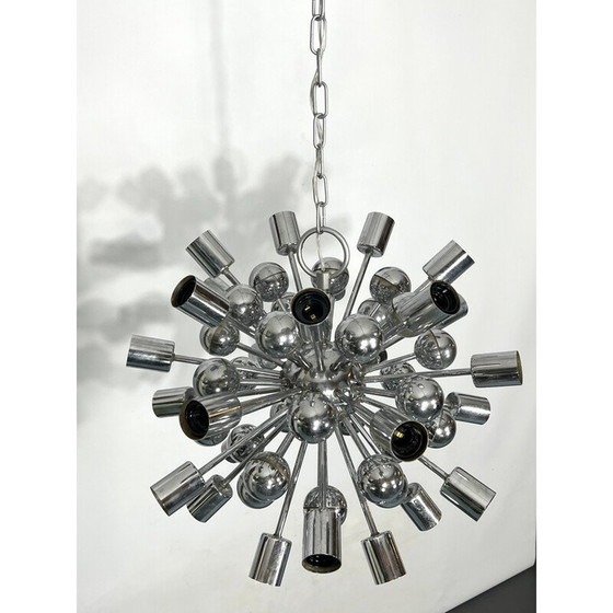 Image 1 of Vintage verchroomde Spoetnik van Reggiani, Italië 1970