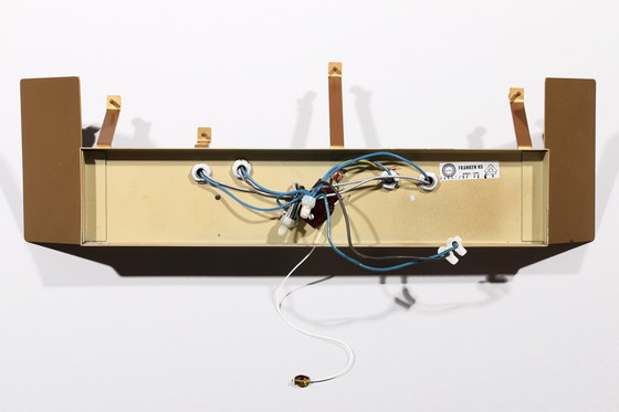 Image 1 of Elegante Midcentury wandlampen met ijsglas van J.T. Kalmar, Oostenrijk (1960S)