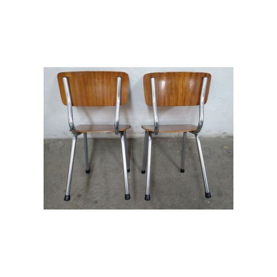 Image 1 of Paar vintage stalen stoelen van Pagholz