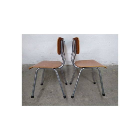 Image 1 of Paar vintage stalen stoelen van Pagholz