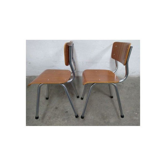 Image 1 of Paar vintage stalen stoelen van Pagholz
