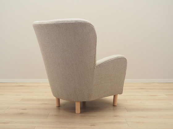 Image 1 of Beige fauteuil, Scandinavisch ontwerp, Productie: Denemarken