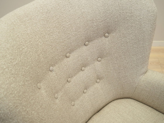 Image 1 of Beige fauteuil, Scandinavisch ontwerp, Productie: Denemarken