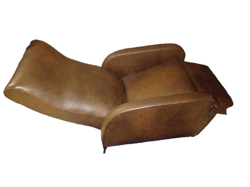 Vintage Relaxfauteuil Uit De Jaren 1950-60 