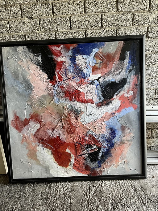 A Dumas -Modern Schilderij