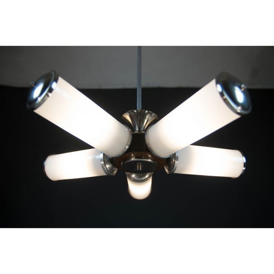 Image 1 of Vintage kroonluchter Bauhaus 1940