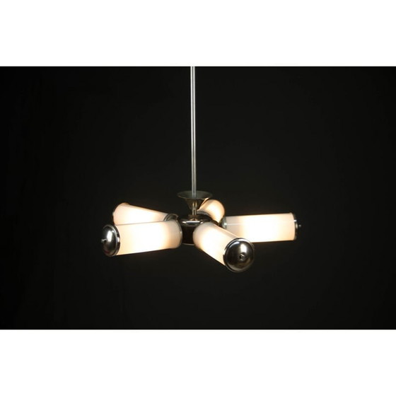 Image 1 of Vintage kroonluchter Bauhaus 1940