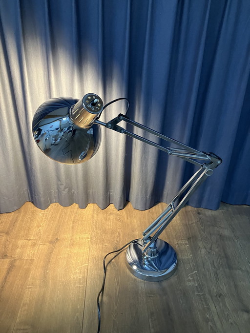 Luxo Asa Noorwegen Vintage Scharnierende Bureaulamp 1960