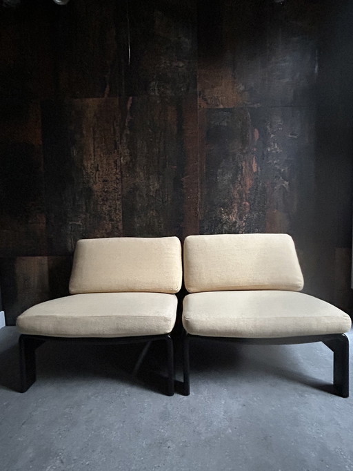 Set (2) Midcentury Lounge Fauteuils 