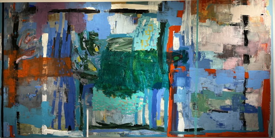 Image 1 of Giorgi Shengelia Schilderij- Laatste dag in Eden