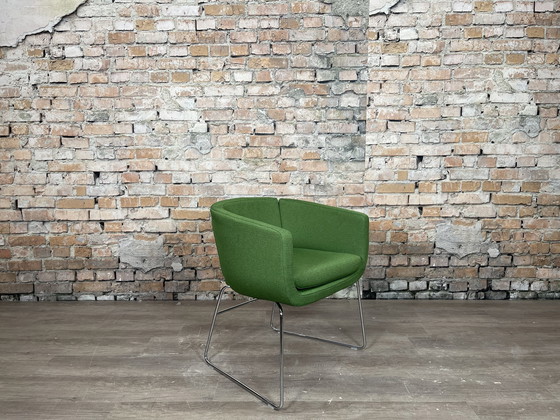 Image 1 of B&B Italia Tulip Sixty groen - fauteuil