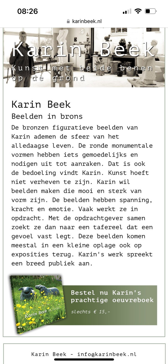 Image 1 of Man Met Hond Van Karin Beek