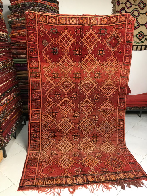 Oud Berber Zemmour Vloerkleed 2m45 x 1m45