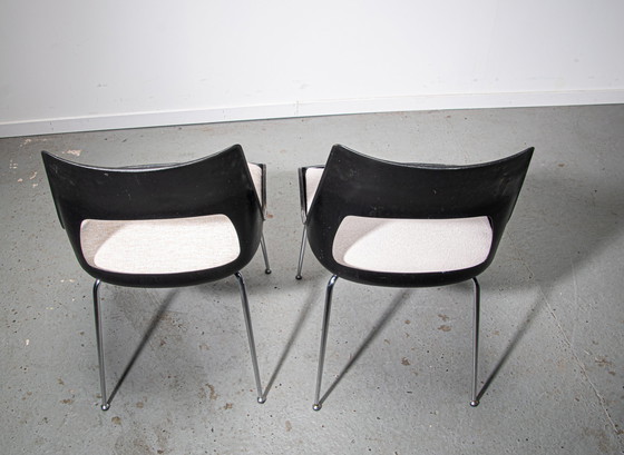 Image 1 of 6x Kay Korbing voor Fibrex Denemarken Stoelen