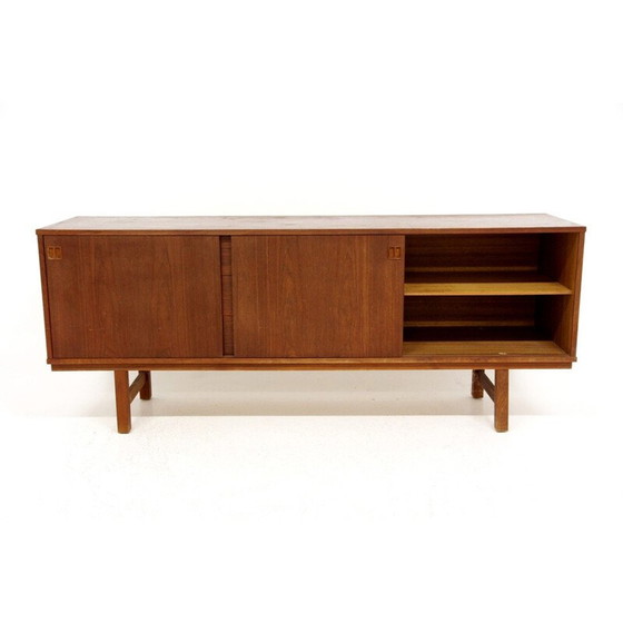 Image 1 of Vintage dressoir van teak en beuken, Zweden 1960