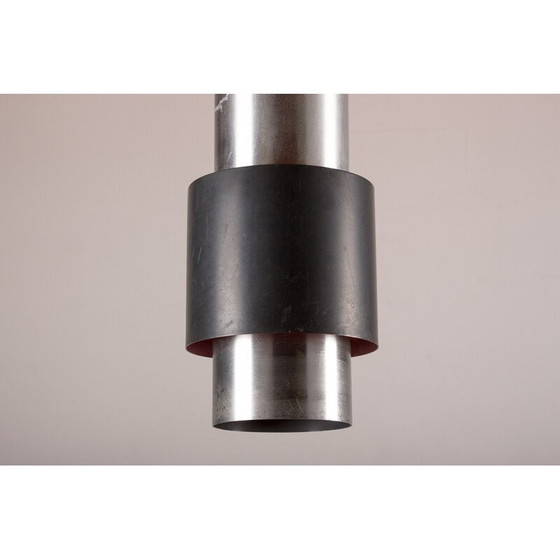 Image 1 of Vintage Zénith hanglamp in aluminium en metaal van Jo Hammerborg voor Fog en Mørup, Denemarken 1960