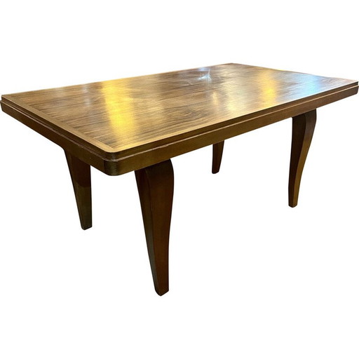Vintage macassar ebbenhouten tafel door Vallin, 1940