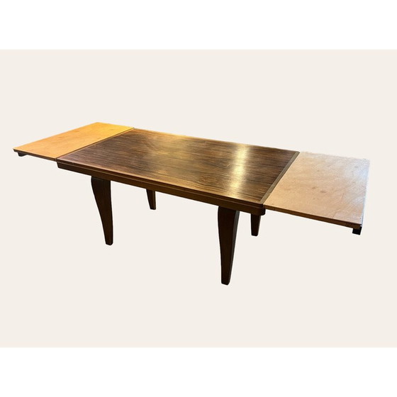 Image 1 of Vintage macassar ebbenhouten tafel door Vallin, 1940