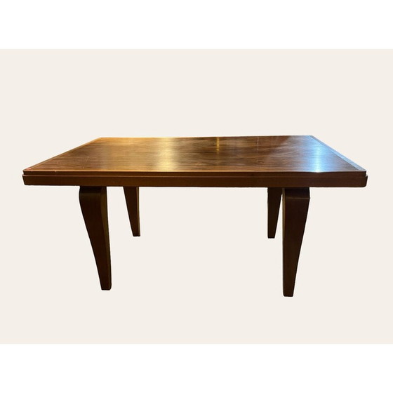 Image 1 of Vintage macassar ebbenhouten tafel door Vallin, 1940